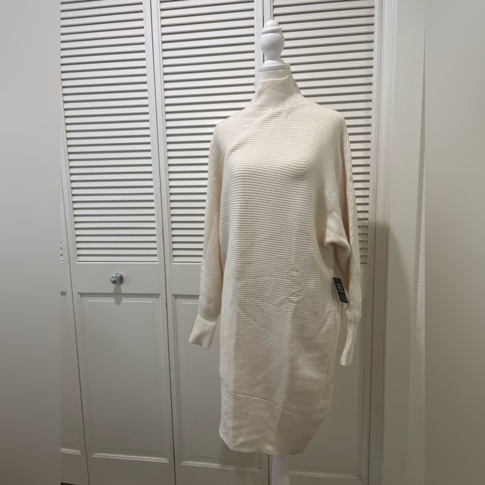 EXPRESS asymmetrical sweater dress